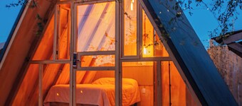 Private cabin in Oaxaca with bathtub, barbecue and fire pit.