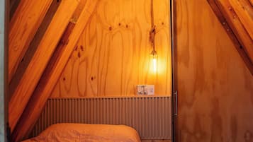 1 makuuhuone, vuodevaatteet