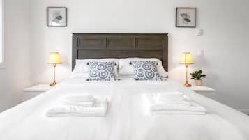 3 bedrooms, iron/ironing board, WiFi, bed sheets