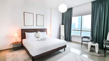 1 habitación, tabla de planchar con plancha, wifi y ropa de cama