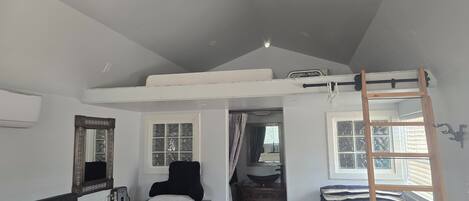 1 غرفة نوم وواي فاي وملاءات أسرّة