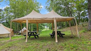 Udendørs spisemuligheder