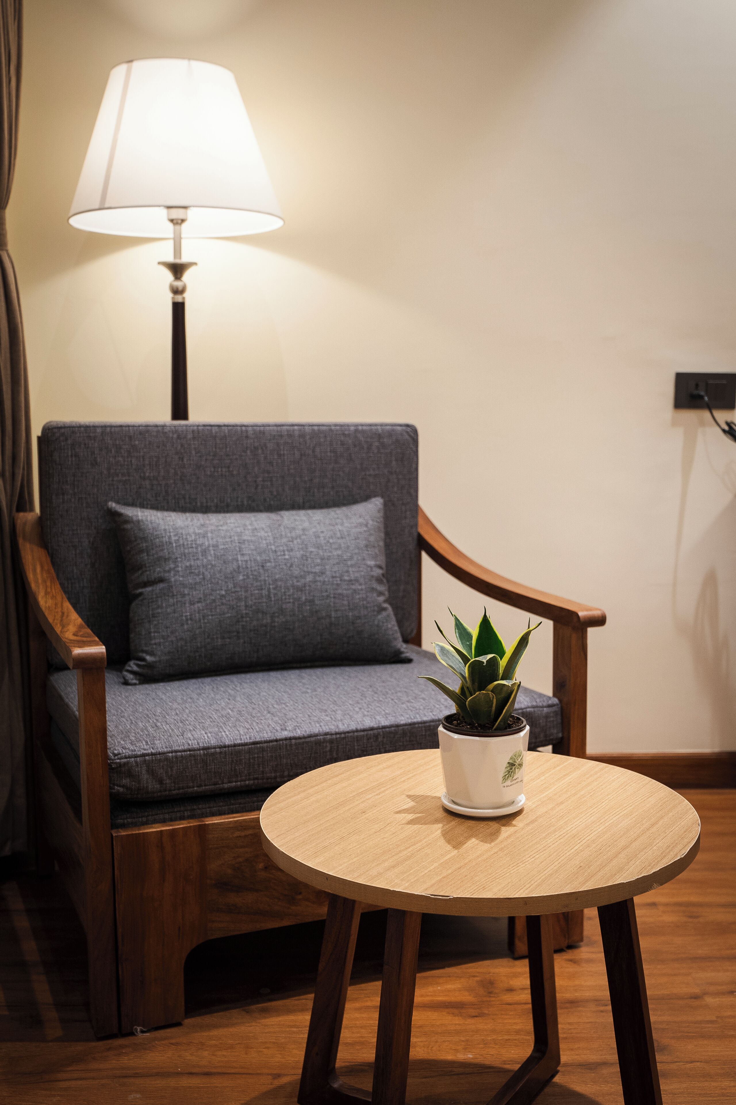 华丽客房, 山景 | 起居区