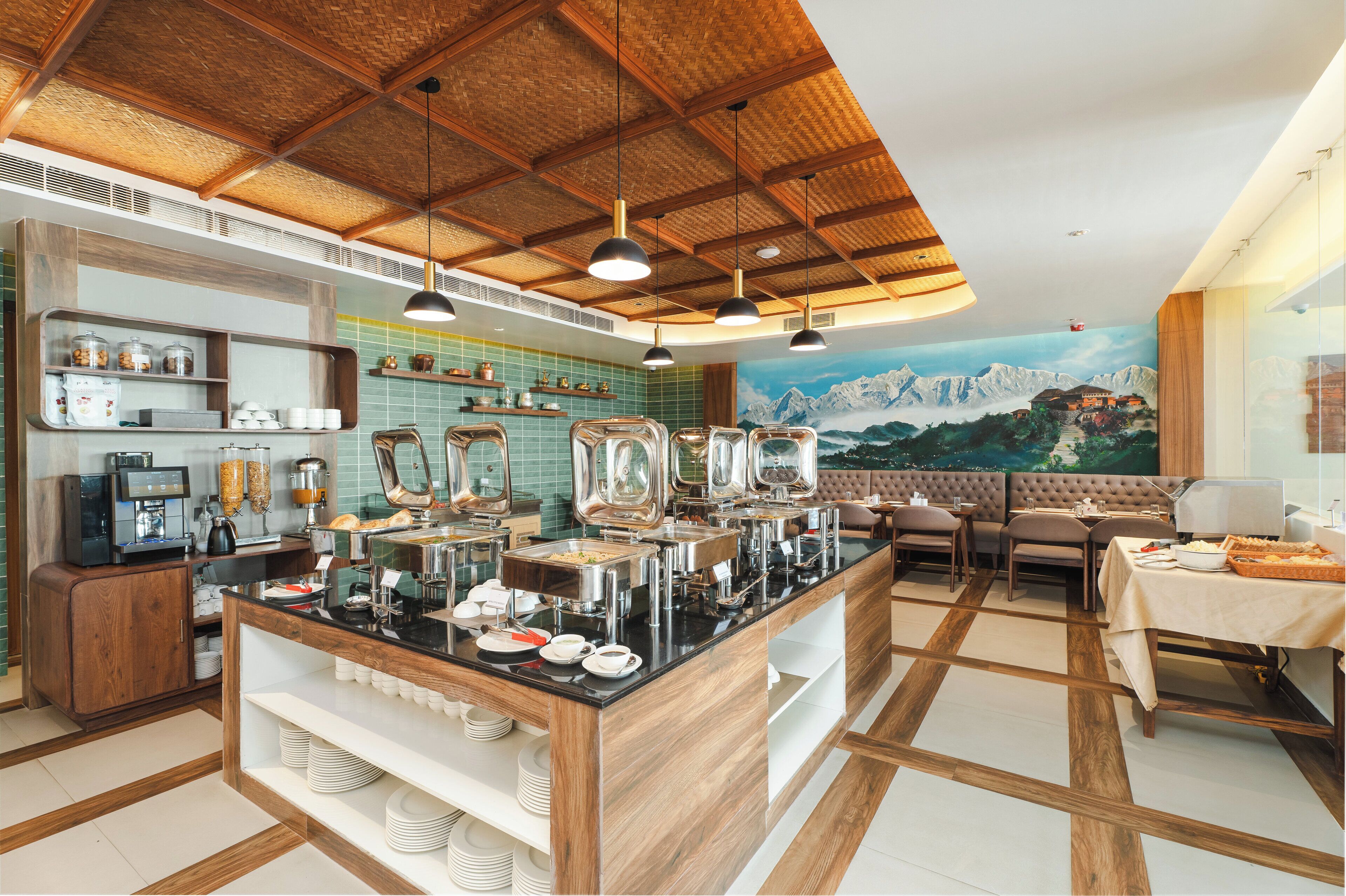 Daily buffet breakfast (USD 15 per person)
