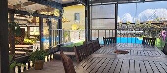 Atypical house in the wild south of Reunion Island