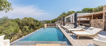 Villa Monte Sereno Luxury 3 mn walk from Pinarellu beach
