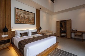 Villa, 1 Schlafzimmer, eigener Pool (Wibisana) | Zimmersafe, Schreibtisch, laptopgeeigneter Arbeitsplatz