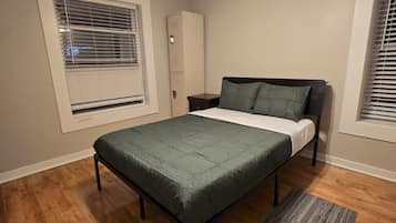 Memory-foam beds, individually decorated, individually furnished, desk