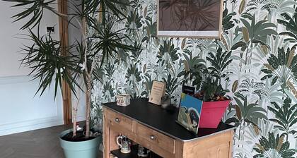 House in Lilia/Plouguerneau, ideal for families, close to the beach.