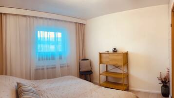 1 Schlafzimmer, kostenloses WLAN, Bettwäsche