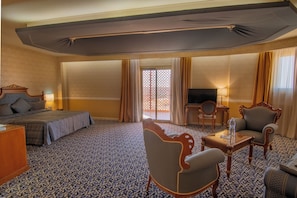 Luxury-Suite, Balkon, Stadtblick