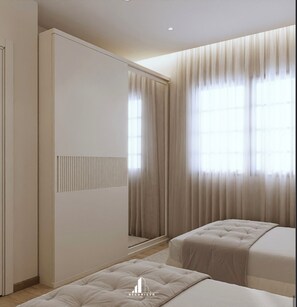 Iron/ironing board, free WiFi, bed sheets
