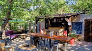 Outdoor dining - Cozy Bungalow with Terrace - 4 people (Esparron-de-Verdon)