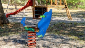 Children’s area - Cozy Bungalow with Terrace - 4 people (Esparron-de-Verdon)