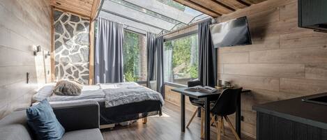 高级开间, 湖景 | 笔记本电脑工作区、免费 WiFi