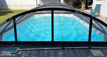 Relaxing Ground- Villa Retreat with Private Pool and Lush Garden