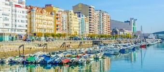 La Mimosa de Hazas, Cantabria sea and mountains