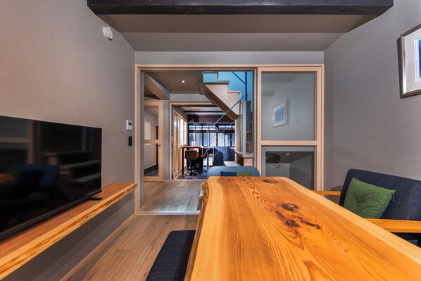 联排别墅, 花园景观 | 起居区