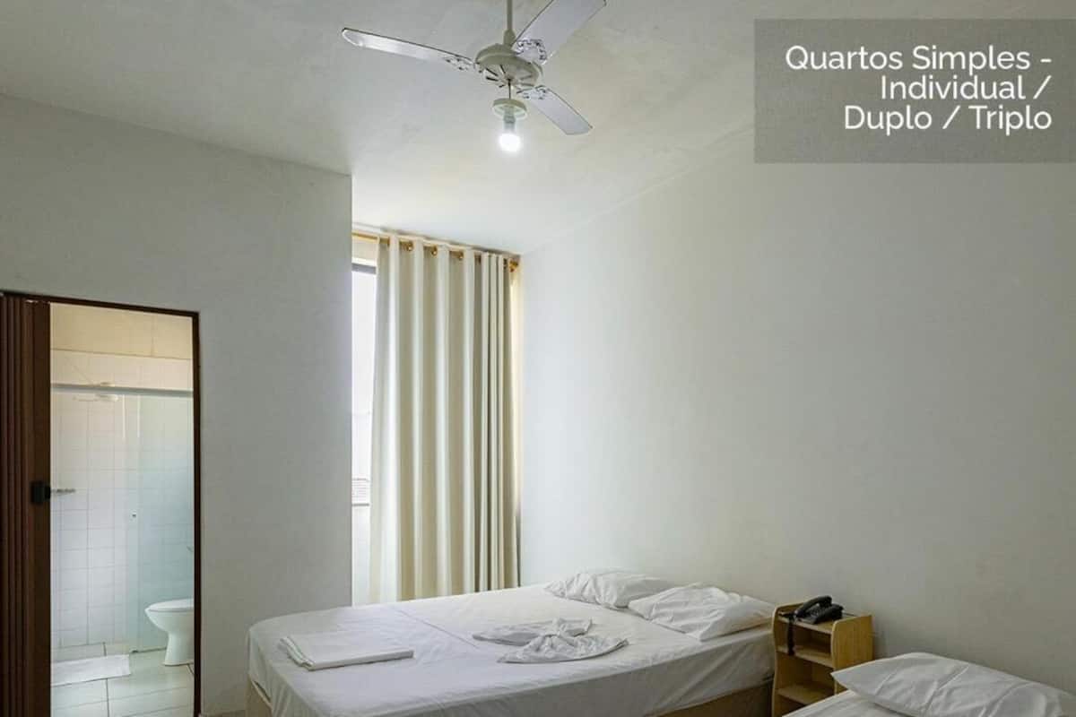 Basic Double or Twin Room | Free WiFi, bed sheets