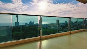 Huoneisto, 2 makuuhuonetta, esteetön, tupakointi sallittu | Parveke