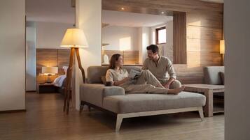 Superior Suite, Balcony, Pool View | In-room safe, blackout curtains, iron/ironing board, free WiFi