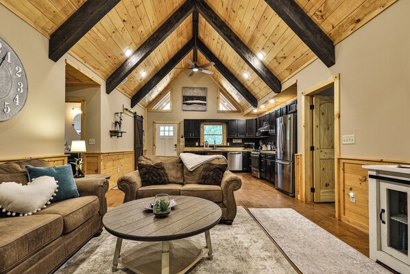 スマートテレビ、暖炉