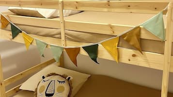 3 habitaciones, wifi y ropa de cama