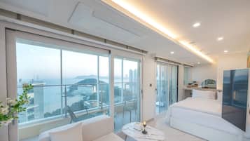 Premium Double Room, Balcony, Partial Ocean View | Free WiFi