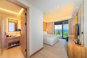 Deluxe Double Room, Balcony, Sea View | In-room safe, desk, laptop workspace, free WiFi