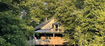 Retreat to this 3-bedroom cabin in Stow