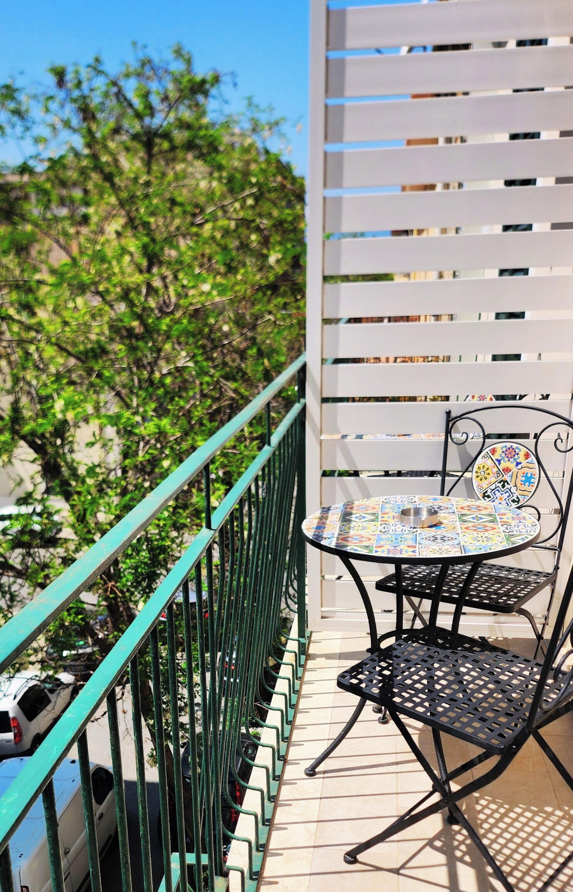 Deluxe-Zimmer, Balkon | Blick auf die Stadt