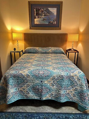 Iron/ironing board, travel cot, free WiFi, bed sheets