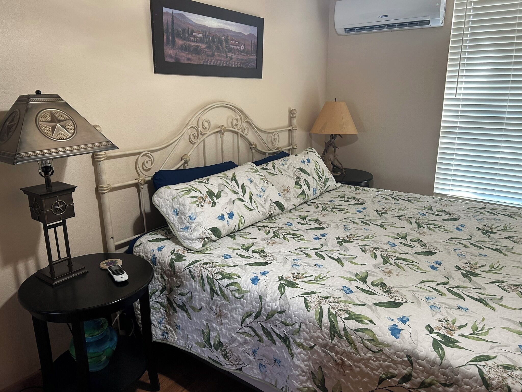 2 bedrooms, iron/ironing board, travel crib, free WiFi