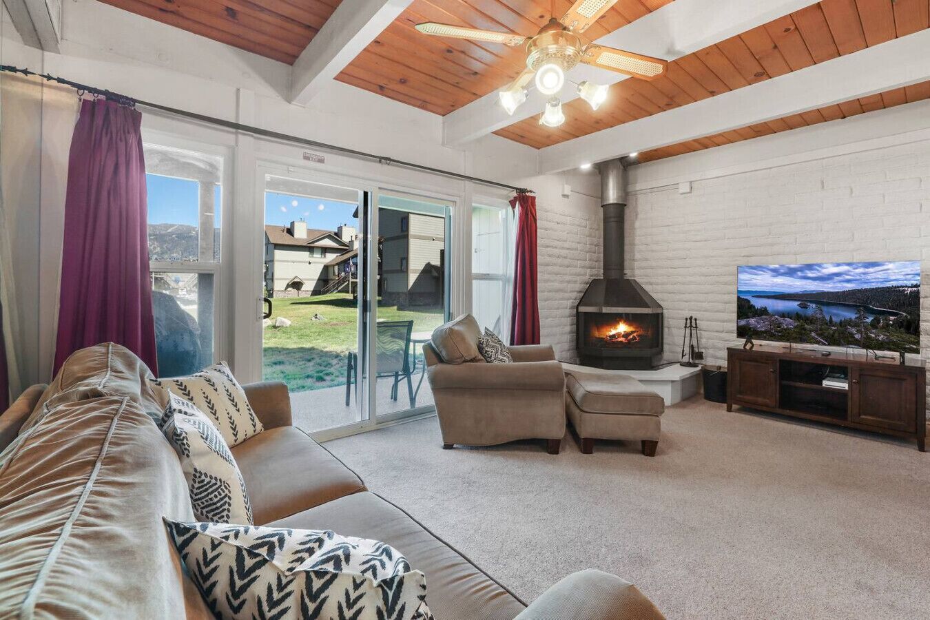 Älytelevisio, takka