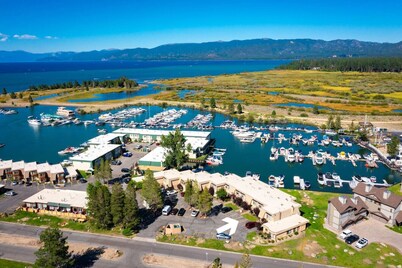 Tahoe Keys Townhouse with Boat Dock
