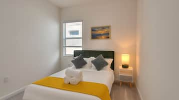 Chambre Double, 1 grand lit, non-fumeur, salle de bains privée