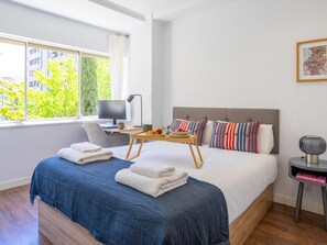 1 Schlafzimmer, Bügeleisen/Bügelbrett, Internetzugang, Bettwäsche