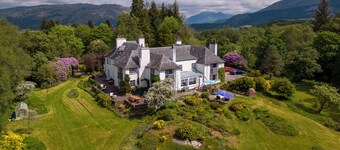 Scenic country suite located at Lonan Country House & Gardens in Scotland!