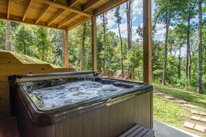 Bain à remous extérieur