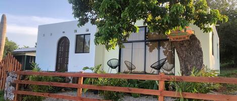 Façade de l’hébergement