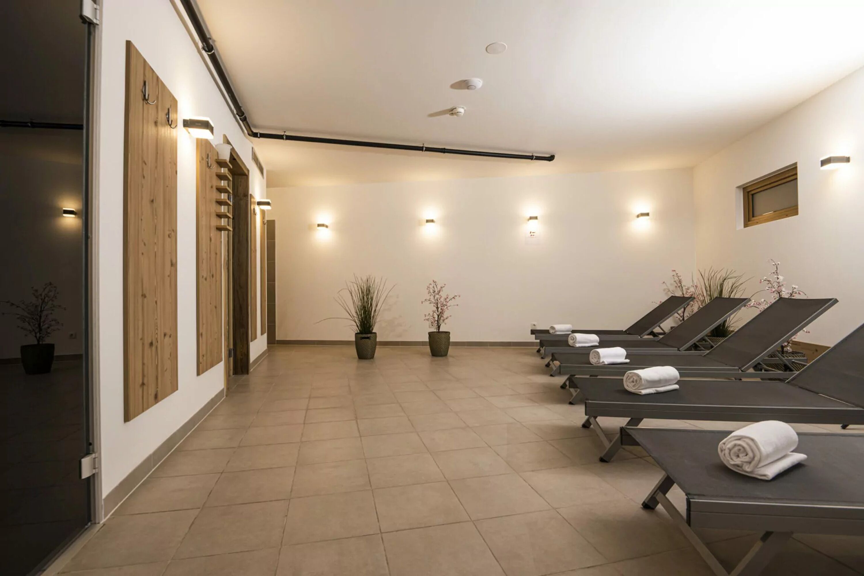 Sauna, steam room