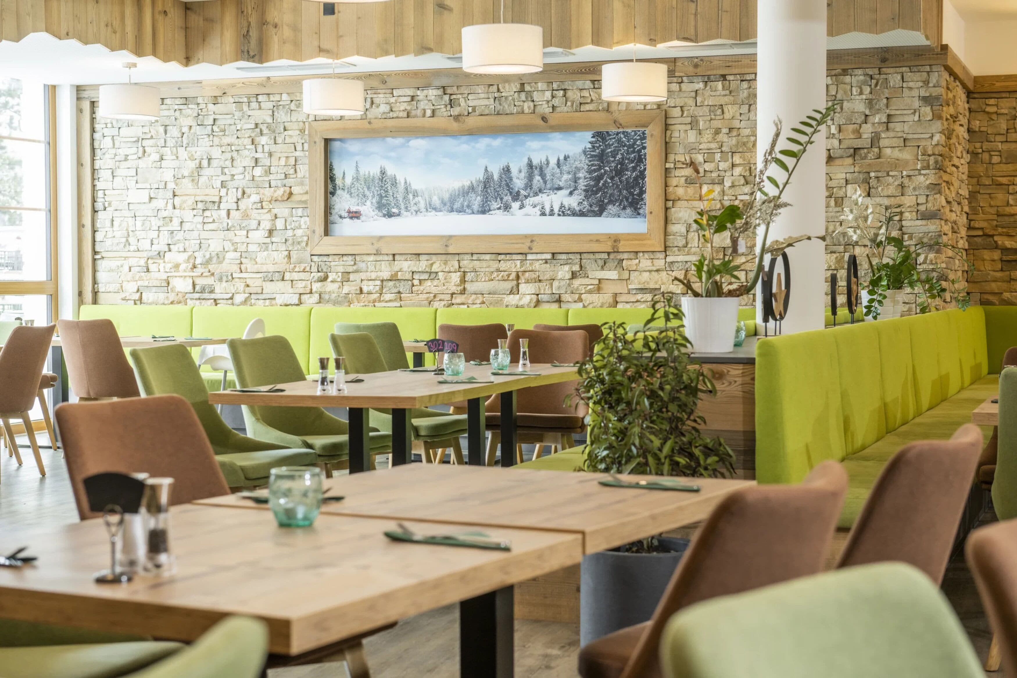 Breakfast area