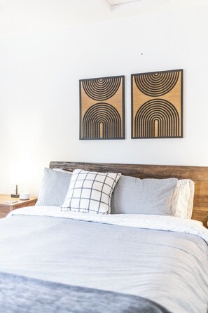 2 chambres, fer et planche à repasser, lit parapluie, Wi-Fi gratuit