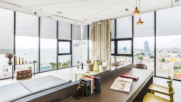 คอนโด, 1 ห้องนอน, พร้อมสิ่งอำนวยความสะดวกสำหรับผู้พิการ, สูบบุหรี่ได้ | ภายใน