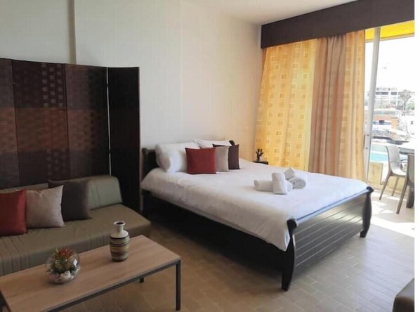 1 Schlafzimmer, Internetzugang, Bettwäsche