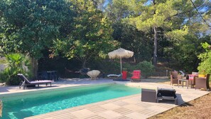 Pool - Farniente in Provence - Poolside among olive trees & cicadas (Carnoules)
