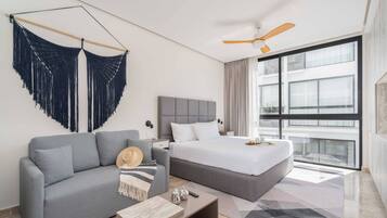 Departamento, 1 habitación, para fumadores | Área de sala de estar