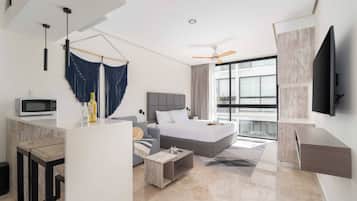 Departamento, 1 habitación, para fumadores | Sala de estar