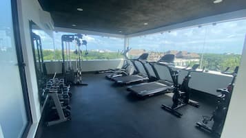 Departamento, 2 habitaciones, para fumadores | Sala de fitness