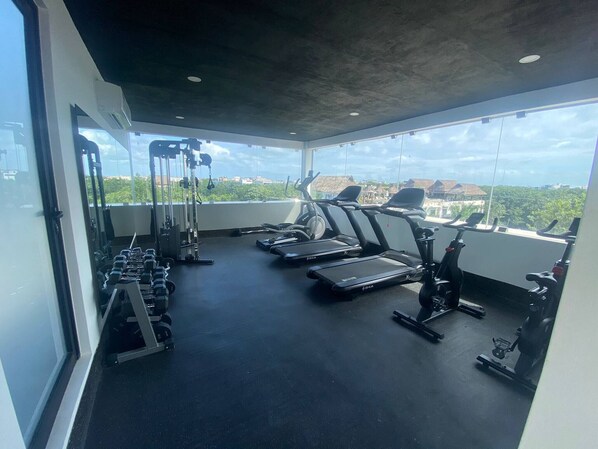 Apartamento, 2 habitaciones, fumadores | Sala de fitness